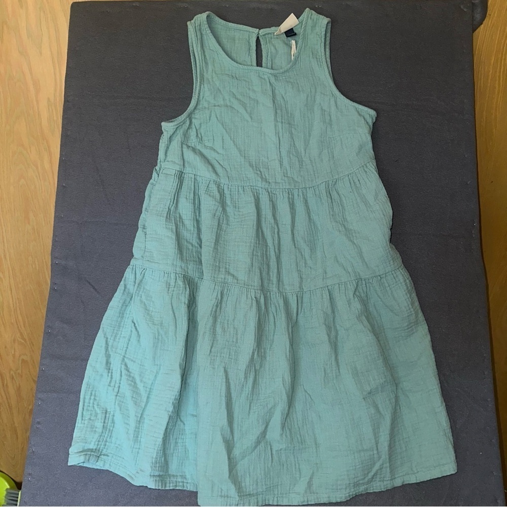 Universal Thread Teal Tiered Dress